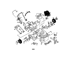 Part Location Diagram of 134612 American Yard Products Shield
